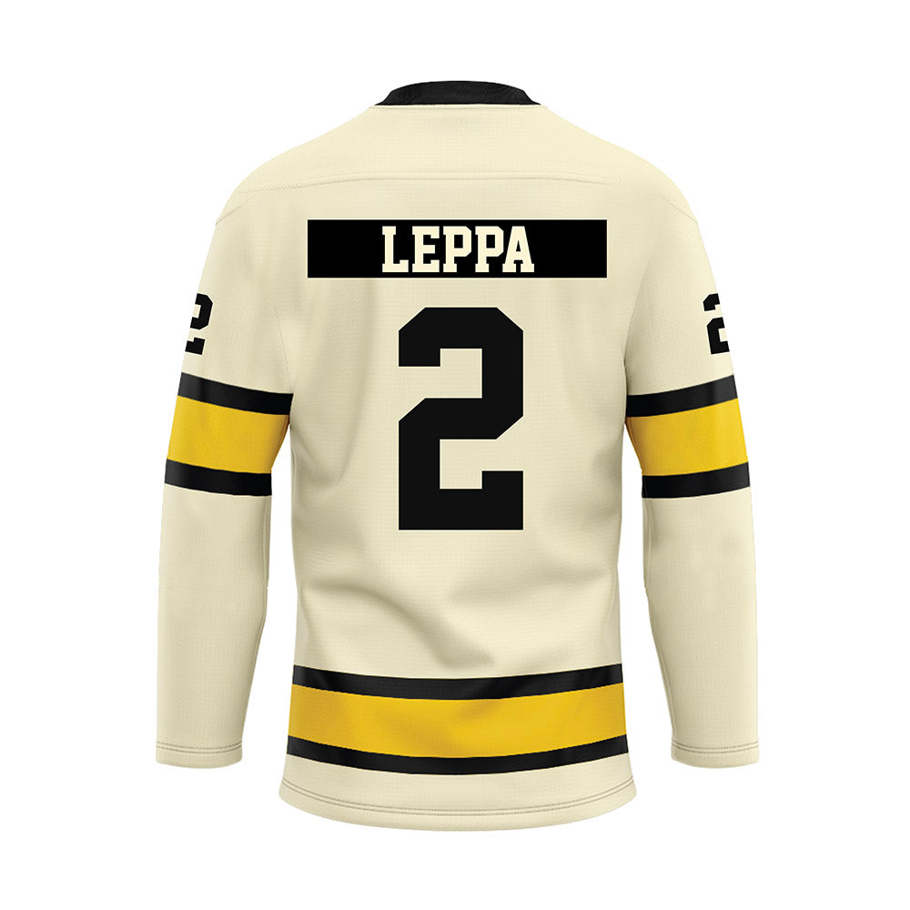 Michigan Tech - NCAA Men's Ice Hockey : Tom Leppa - Hockey Jersey