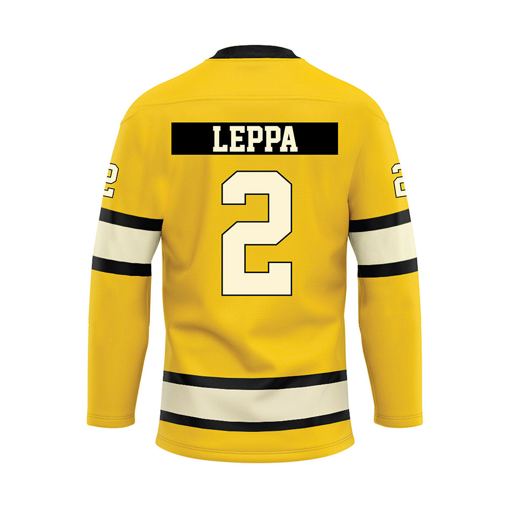 Michigan Tech - NCAA Men's Ice Hockey : Tom Leppa - Hockey Jersey