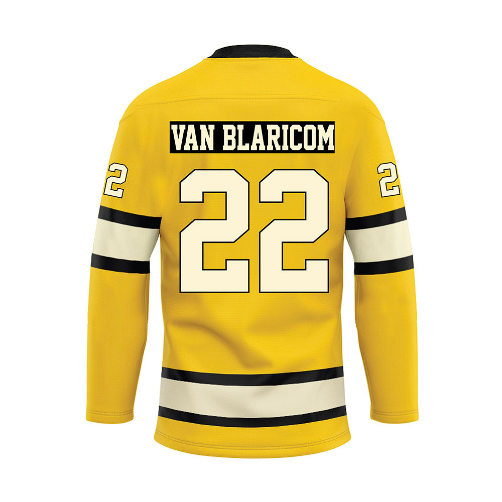Michigan Tech - NCAA Men's Ice Hockey : Matthew Van Blaricom - Hockey Jersey-1
