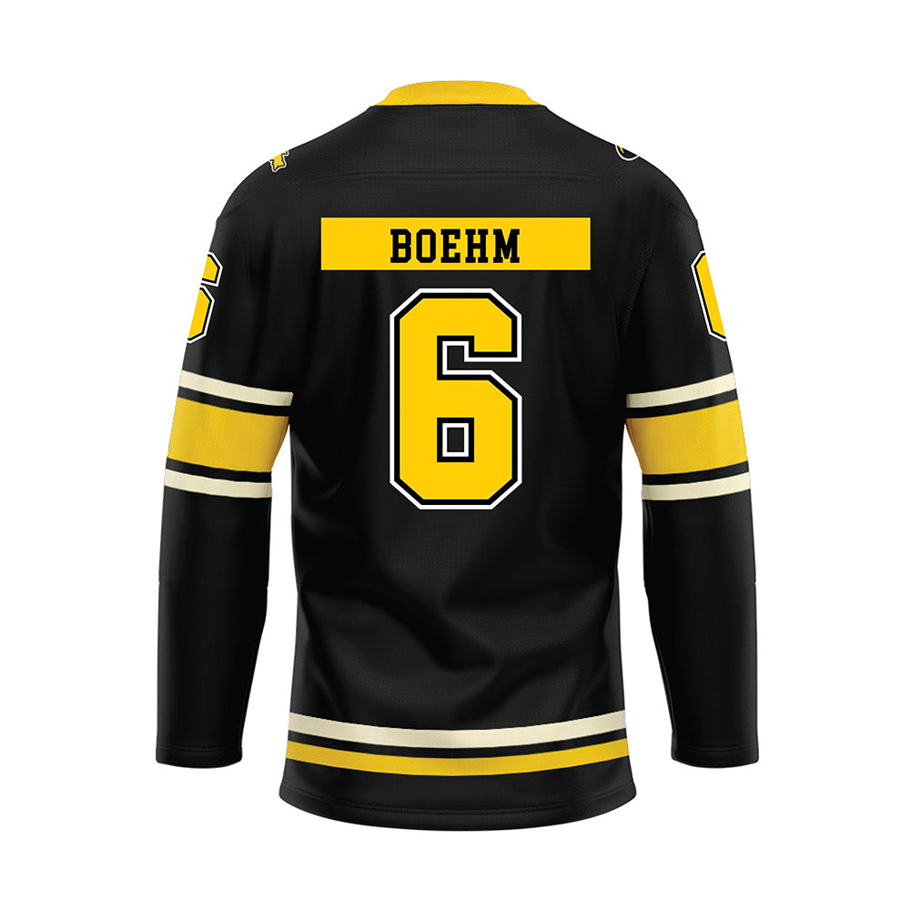 Michigan Tech - NCAA Men's Ice Hockey : Brayden Boehm - Hockey Jersey-1
