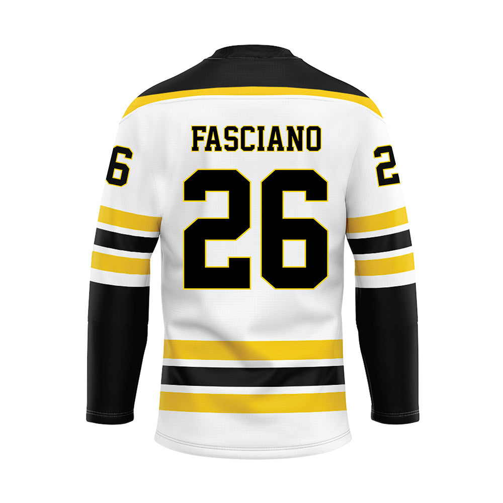 Michigan Tech - NCAA Men's Ice Hockey : Luca Fasciano - Hockey Jersey-1