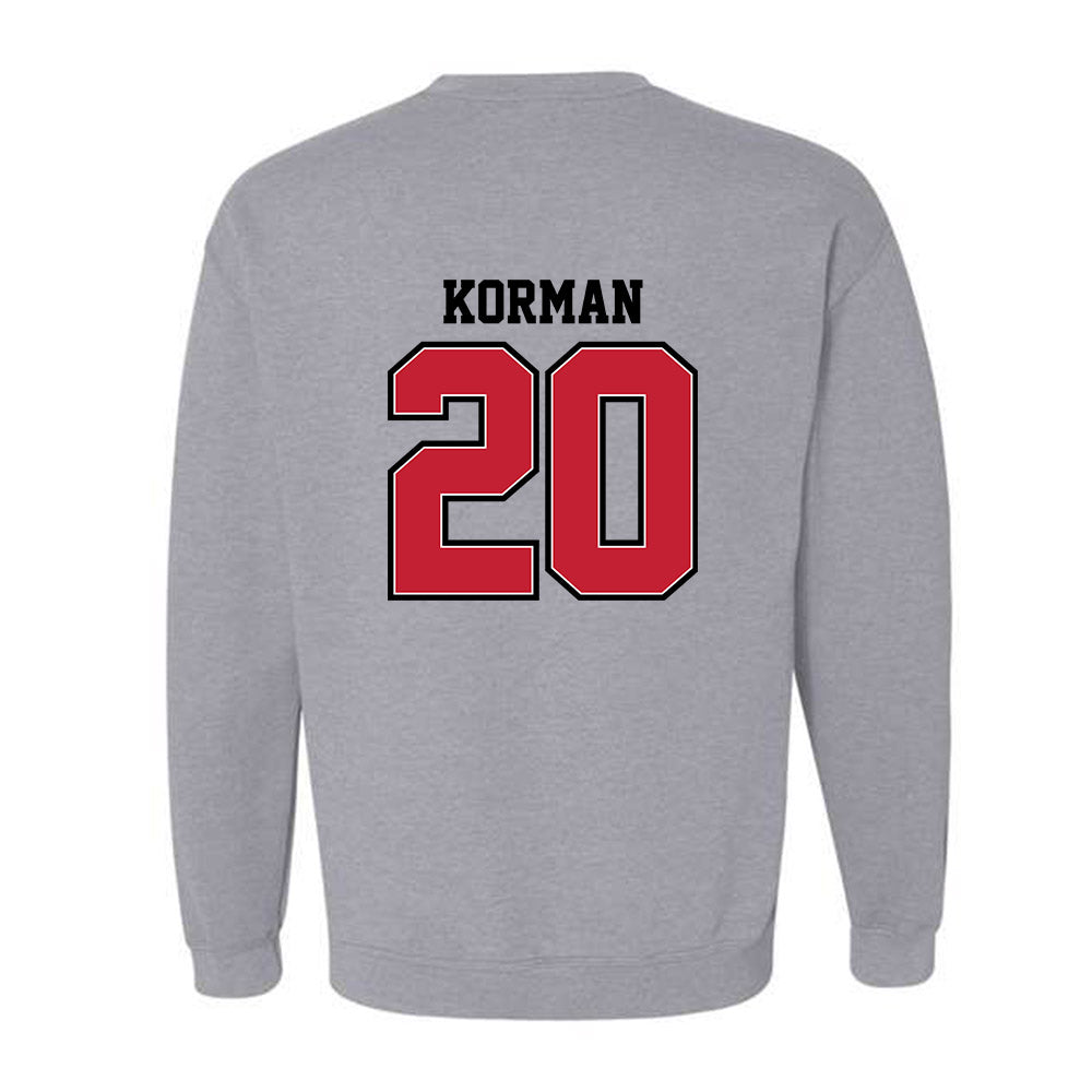 UW River Falls - NCAA Men's Ice Hockey : Parker Korman - Classic Shersey Crewneck Sweatshirt-1