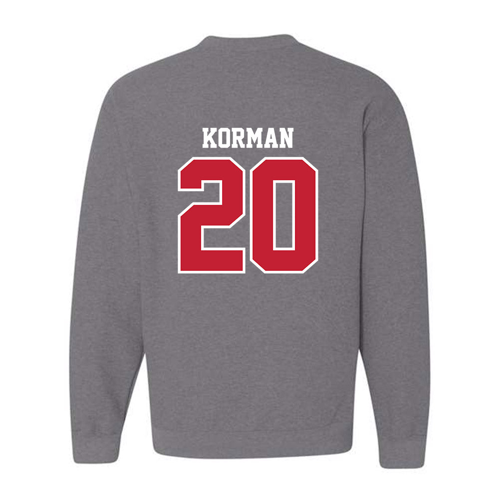 UW River Falls - NCAA Men's Ice Hockey : Parker Korman - Classic Shersey Crewneck Sweatshirt-1