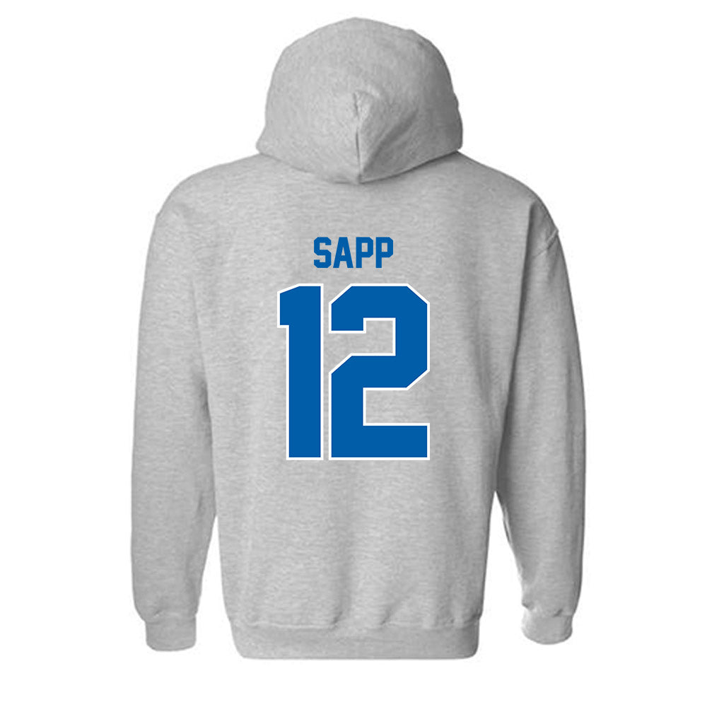 New Orleans - NCAA Women's Volleyball : Vanae Sapp - Hooded Sweatshirt-1