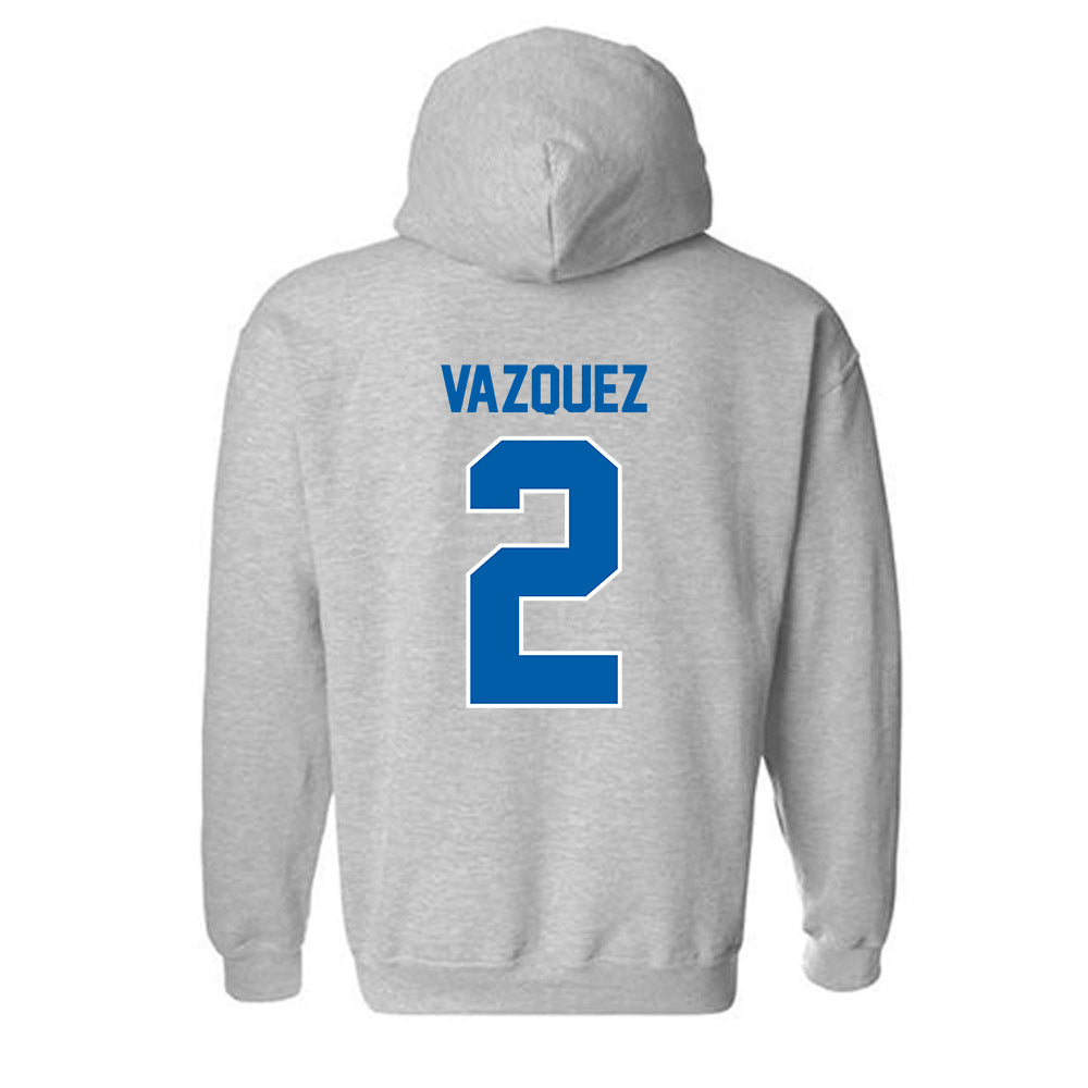 New Orleans - NCAA Women's Volleyball : Estrella Vazquez - Hooded Sweatshirt-1