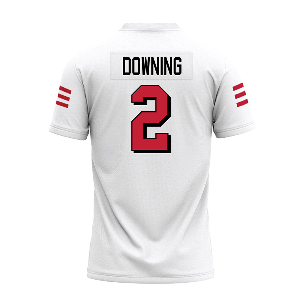 Miami of Ohio - NCAA Football : Dylan Downing - 2024 White Premium Football Jersey