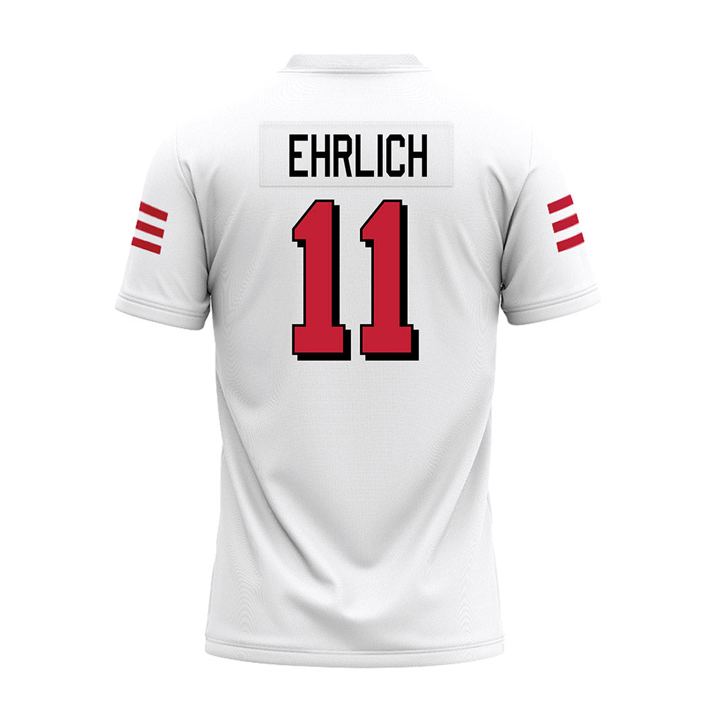 Miami of Ohio - NCAA Football : Noah Ehrlich - 2024 White Premium Football Jersey-1