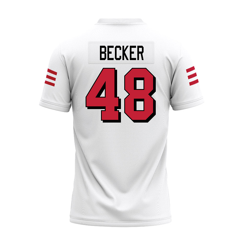 Miami of Ohio - NCAA Football : Chase Becker - 2024 White Premium Football Jersey