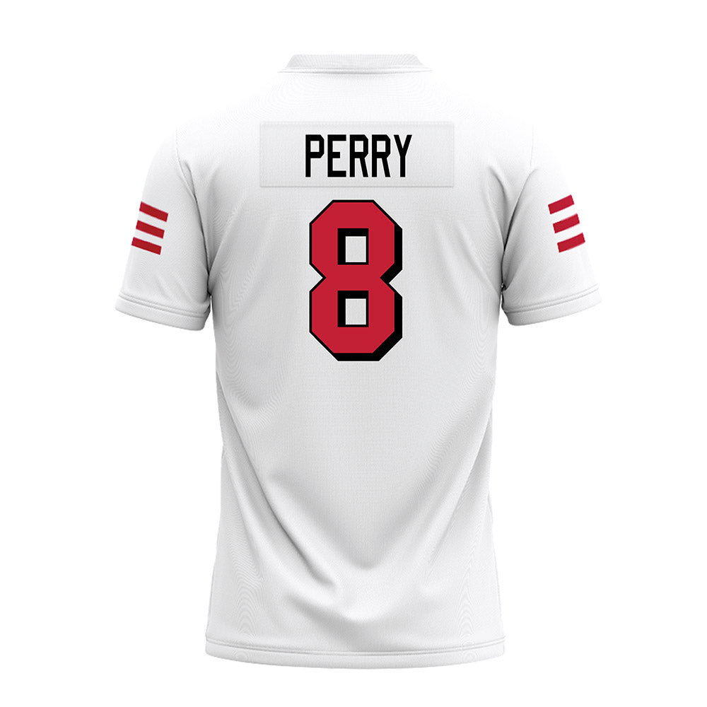 Miami of Ohio - NCAA Football : Kam Perry - 2024 White Premium Football Jersey-1