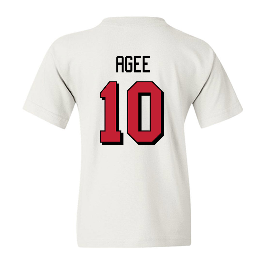 Miami of Ohio - NCAA Football : Jermaine Agee - 2024 Replica Shersey Youth T-Shirt-1
