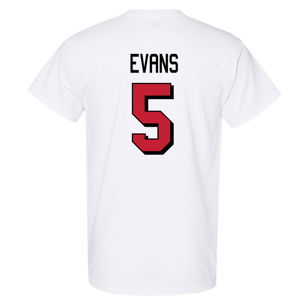Miami of Ohio - NCAA Football : Luke Evans - 2024 Replica Shersey T-Shirt-1