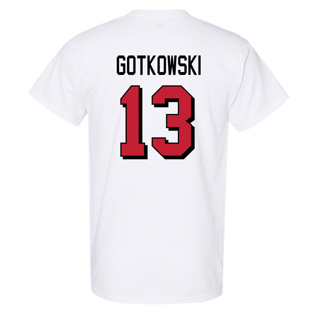 Miami of Ohio - NCAA Football : Thomas Gotkowski - 2024 Replica Shersey T-Shirt-1