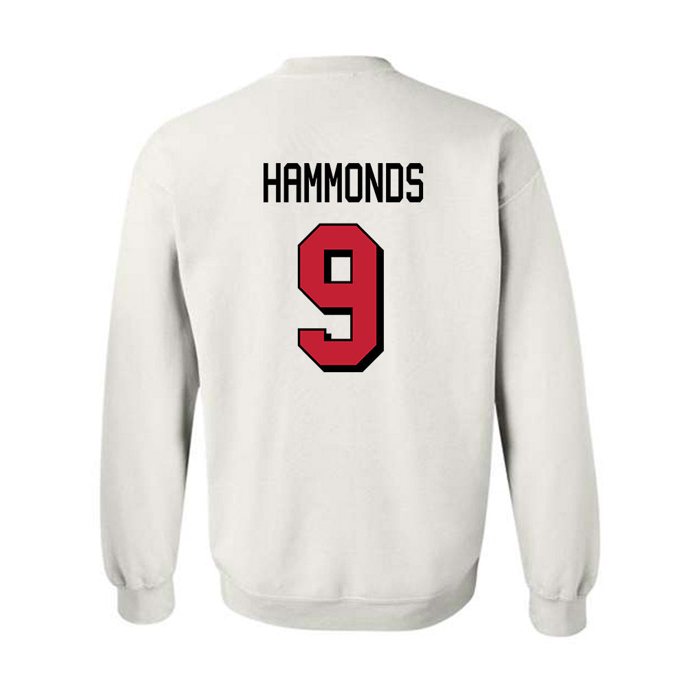 Miami of Ohio - NCAA Football : Javon Hammonds - 2024 Replica Shersey Crewneck Sweatshirt-1