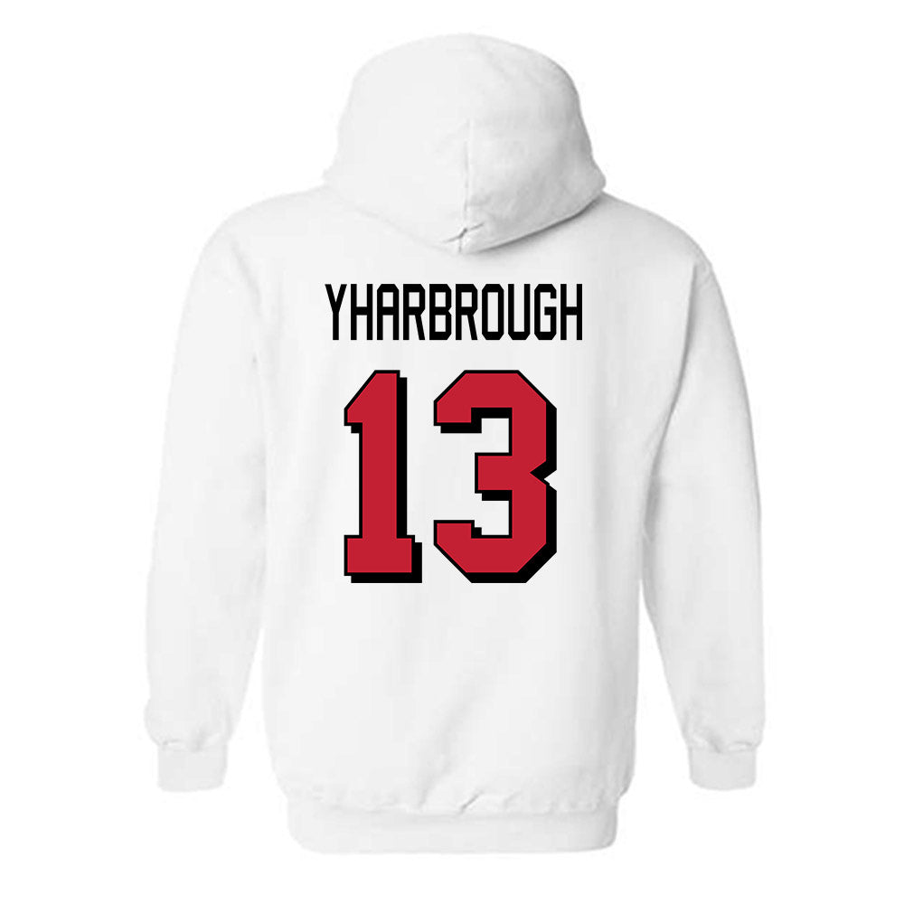 Miami of Ohio - NCAA Football : Desmon Yharbrough - 2024 Replica Shersey Hooded Sweatshirt-1