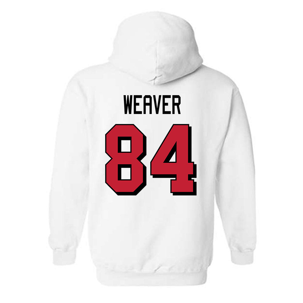 Miami of Ohio - NCAA Football : Cole Weaver - 2024 Replica Shersey Hooded Sweatshirt-1