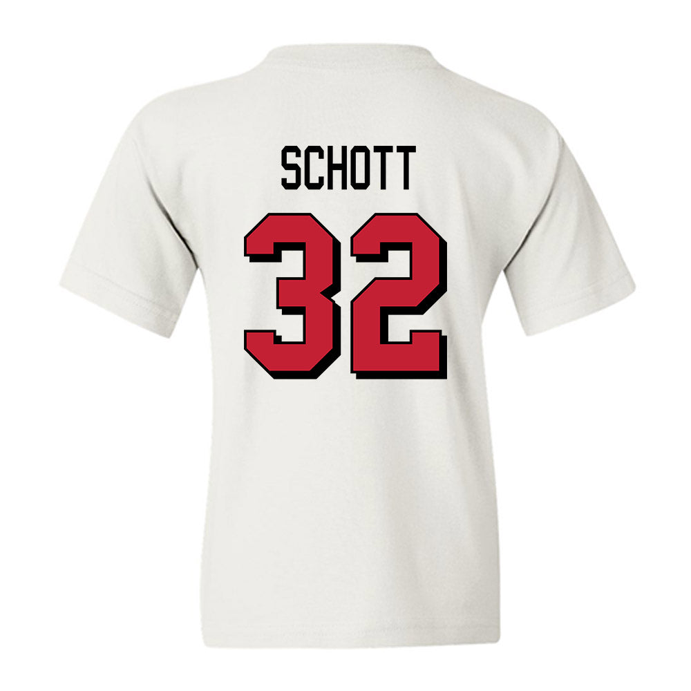 Miami of Ohio - NCAA Football : James Schott - 2024 Replica Shersey Youth T-Shirt-1