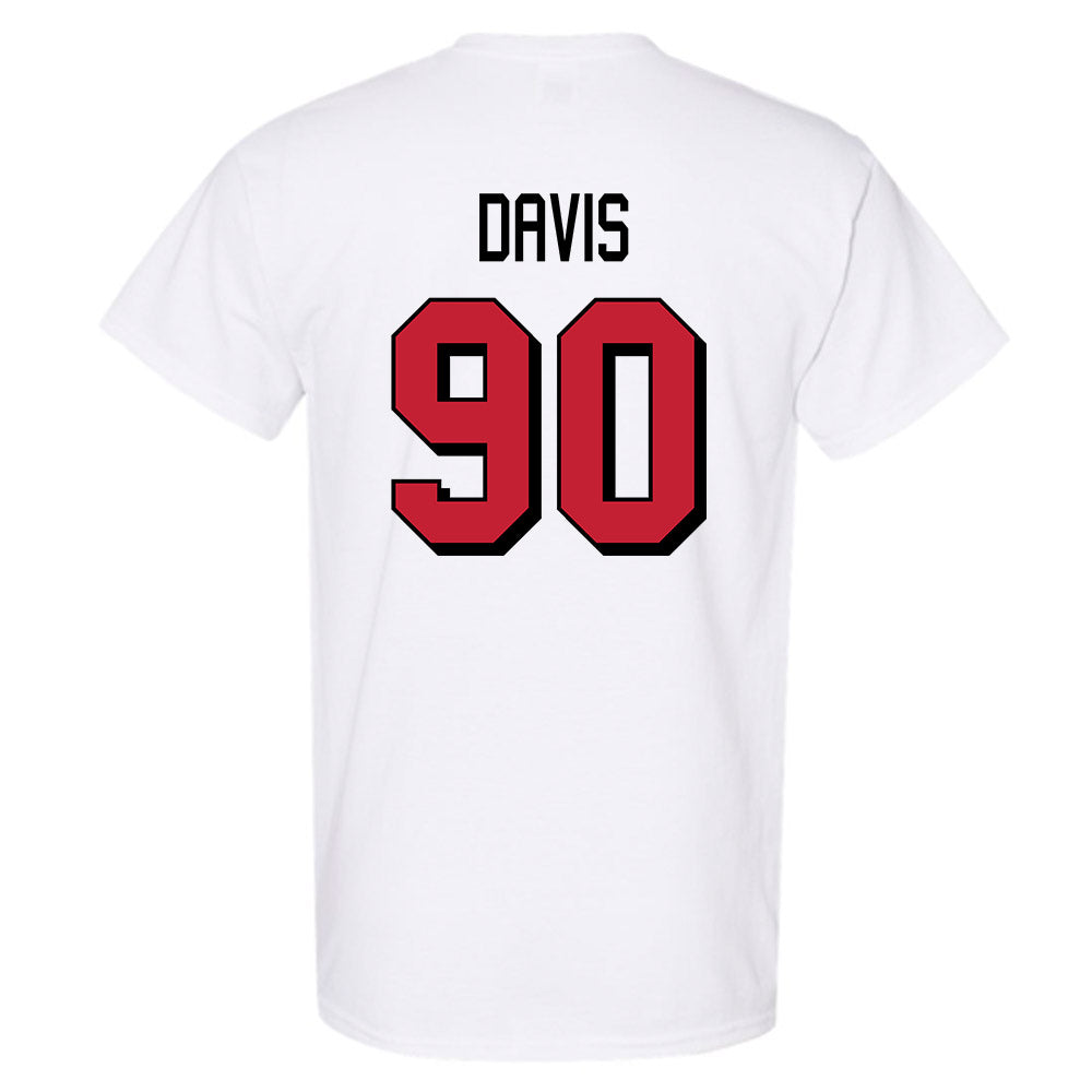 Miami of Ohio - NCAA Football : Donovan Davis - 2024 Replica Shersey T-Shirt-1