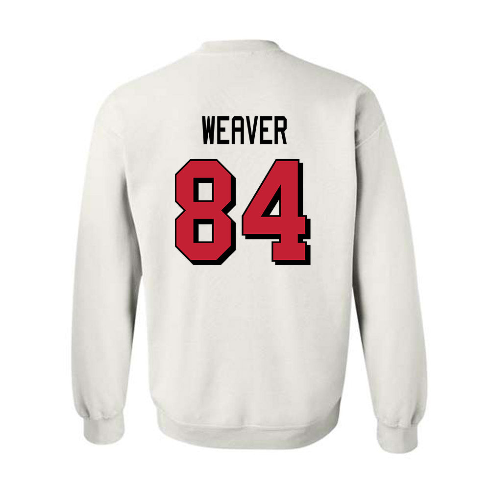 Miami of Ohio - NCAA Football : Cole Weaver - 2024 Replica Shersey Crewneck Sweatshirt-1