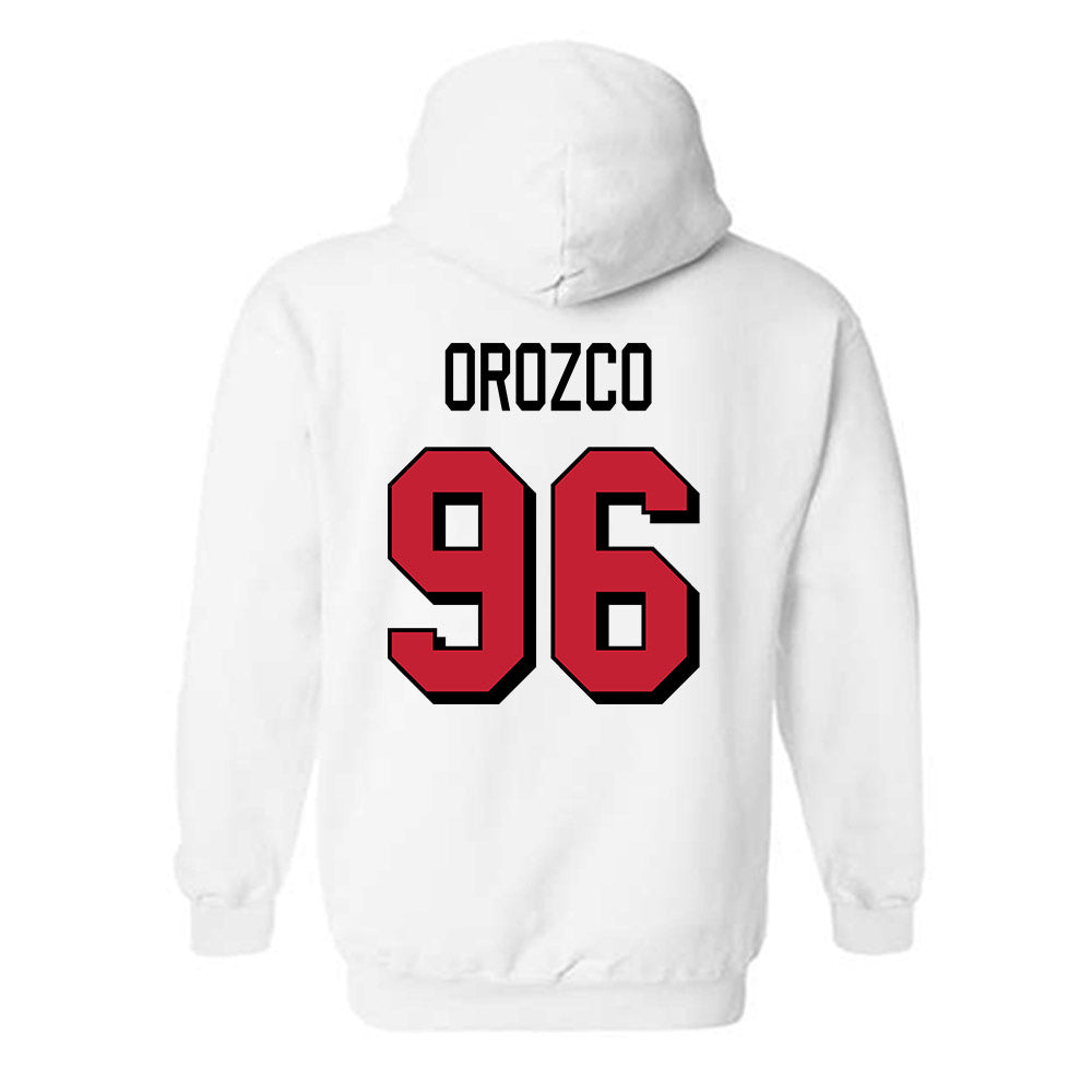 Miami of Ohio - NCAA Football : Carmine Orozco - 2024 Replica Shersey Hooded Sweatshirt-1