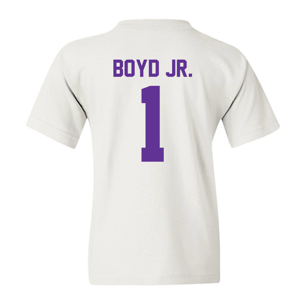 Western Carolina - NCAA Football : Pat Boyd Jr. - Classic Shersey Youth T-Shirt-1