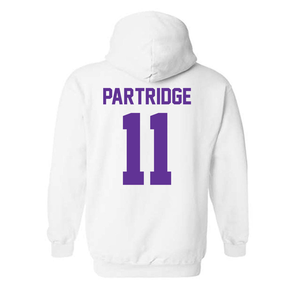 Western Carolina - NCAA Football : Kenyon Partridge - Classic Shersey Hooded Sweatshirt-1