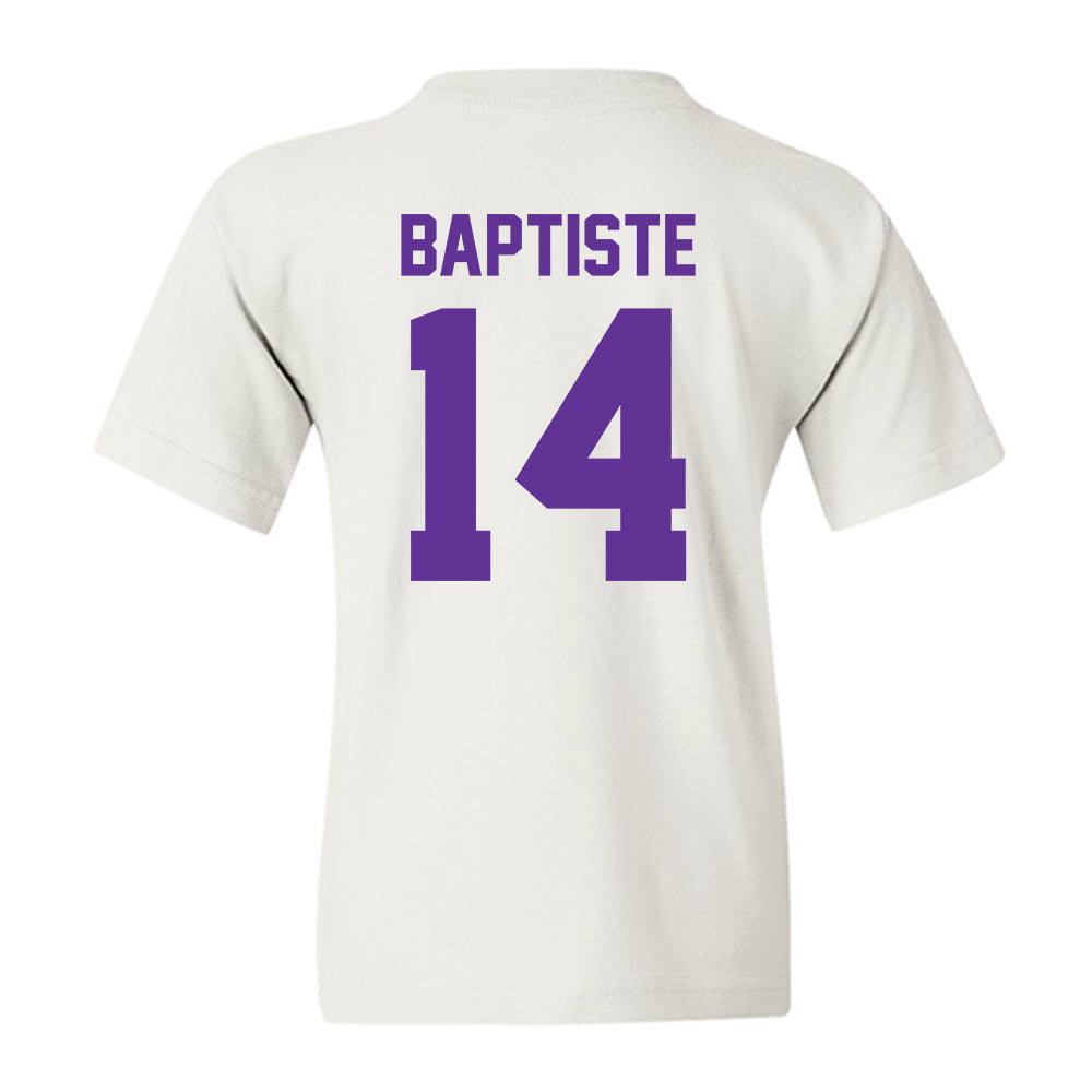 Western Carolina - NCAA Football : vanier Baptiste - Classic Shersey Youth T-Shirt-1
