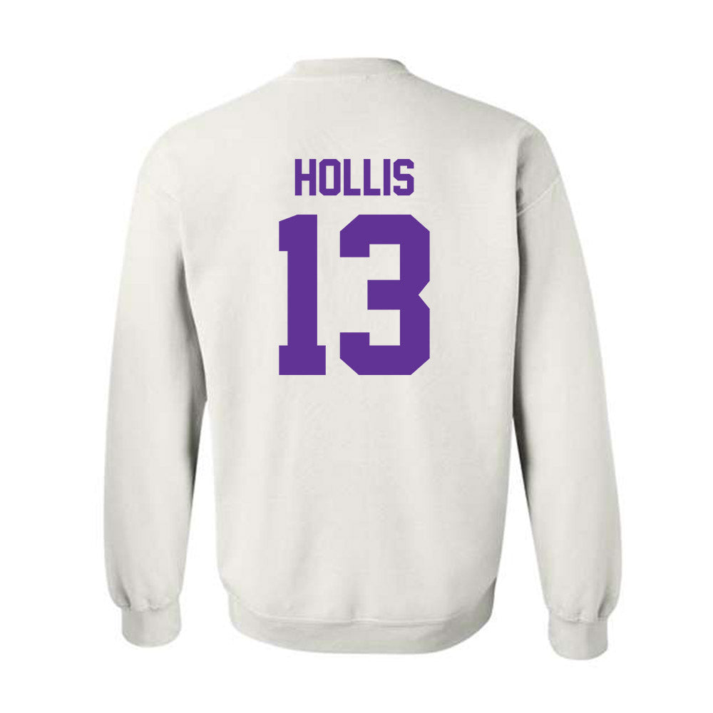 Western Carolina - NCAA Football : Richard Hollis - Classic Shersey Crewneck Sweatshirt-1