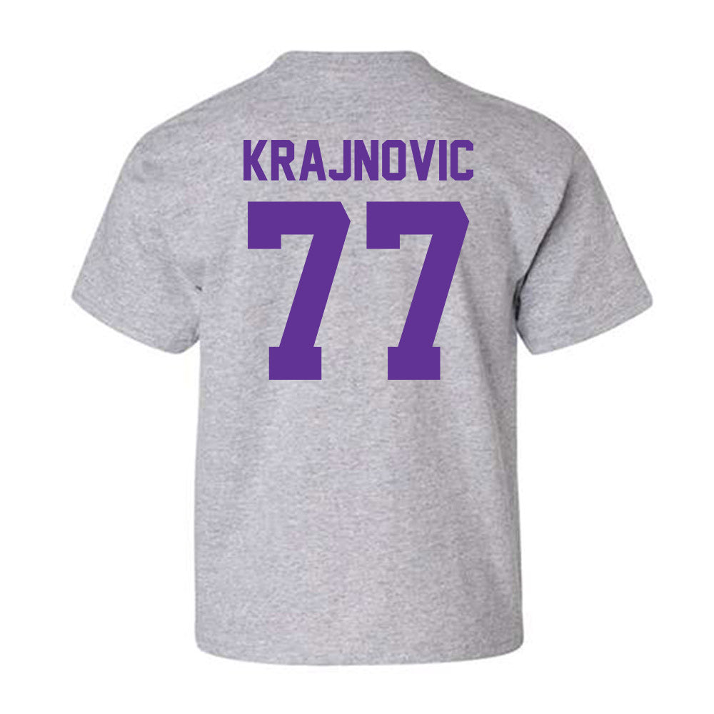 Western Carolina - NCAA Football : Ilija Krajnovic - Classic Shersey Youth T-Shirt-1