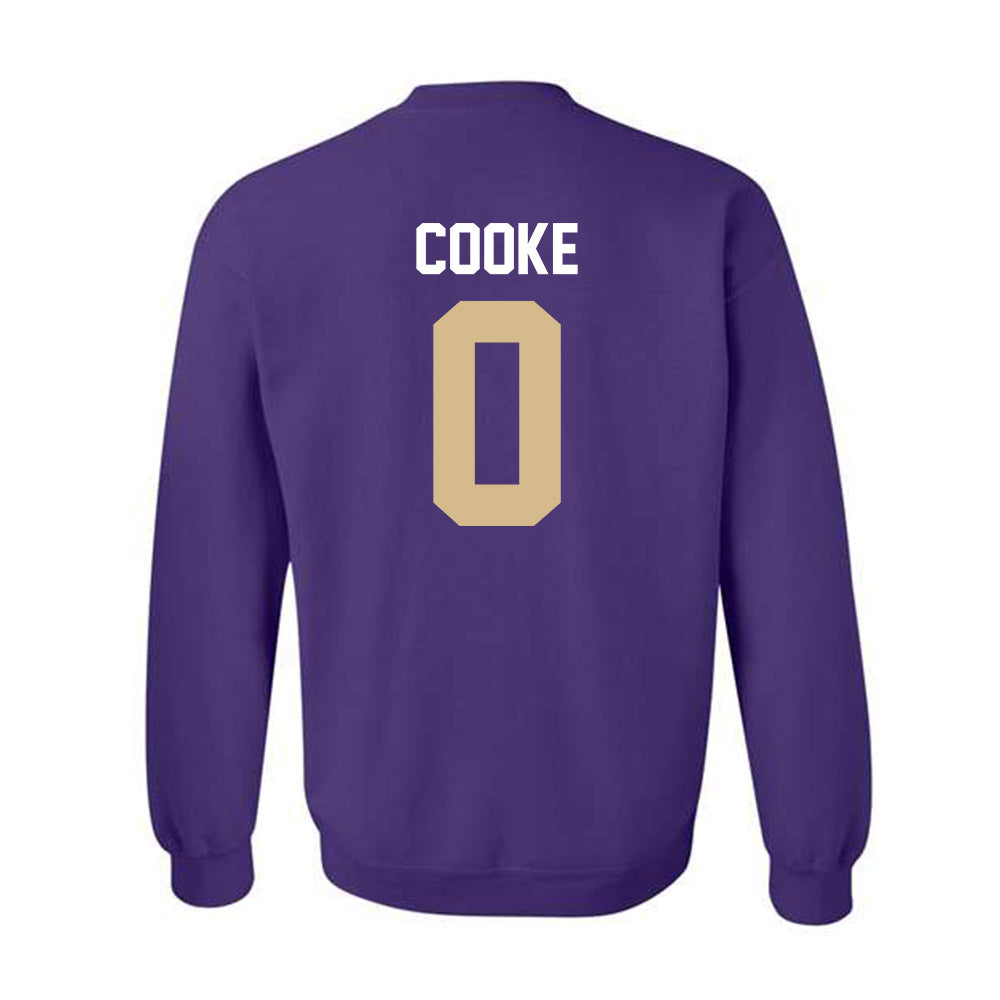 Western Carolina - NCAA Football : Cole Cooke - Classic Shersey Crewneck Sweatshirt-1
