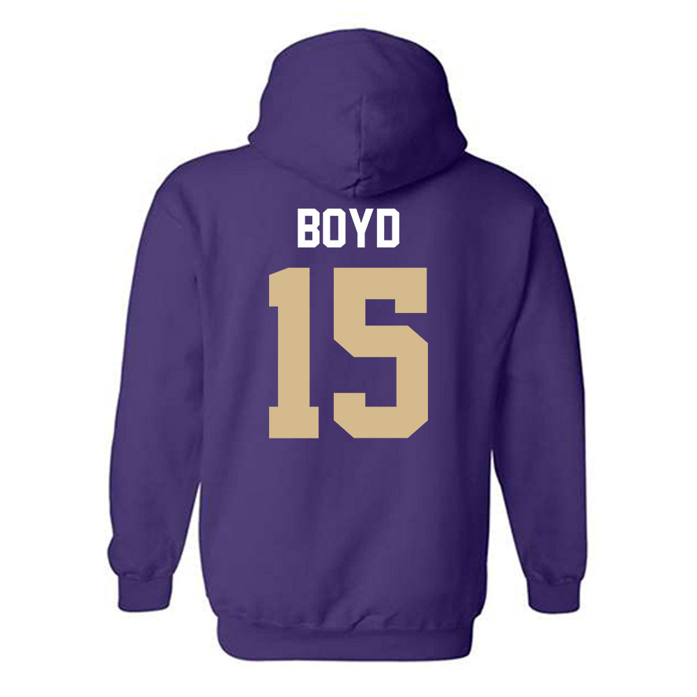 Western Carolina - NCAA Football : Jai Boyd - Classic Shersey Hooded Sweatshirt-1