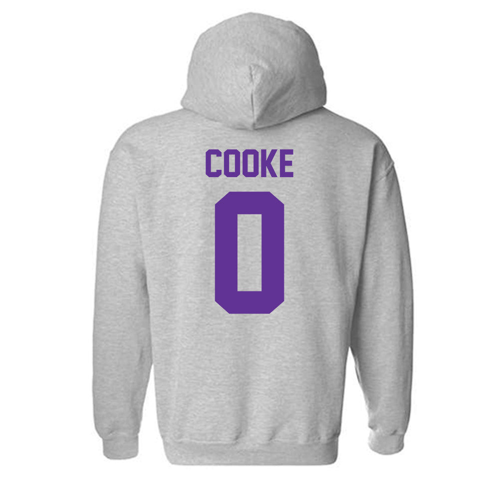 Western Carolina - NCAA Football : Cole Cooke - Classic Shersey Hooded Sweatshirt-1