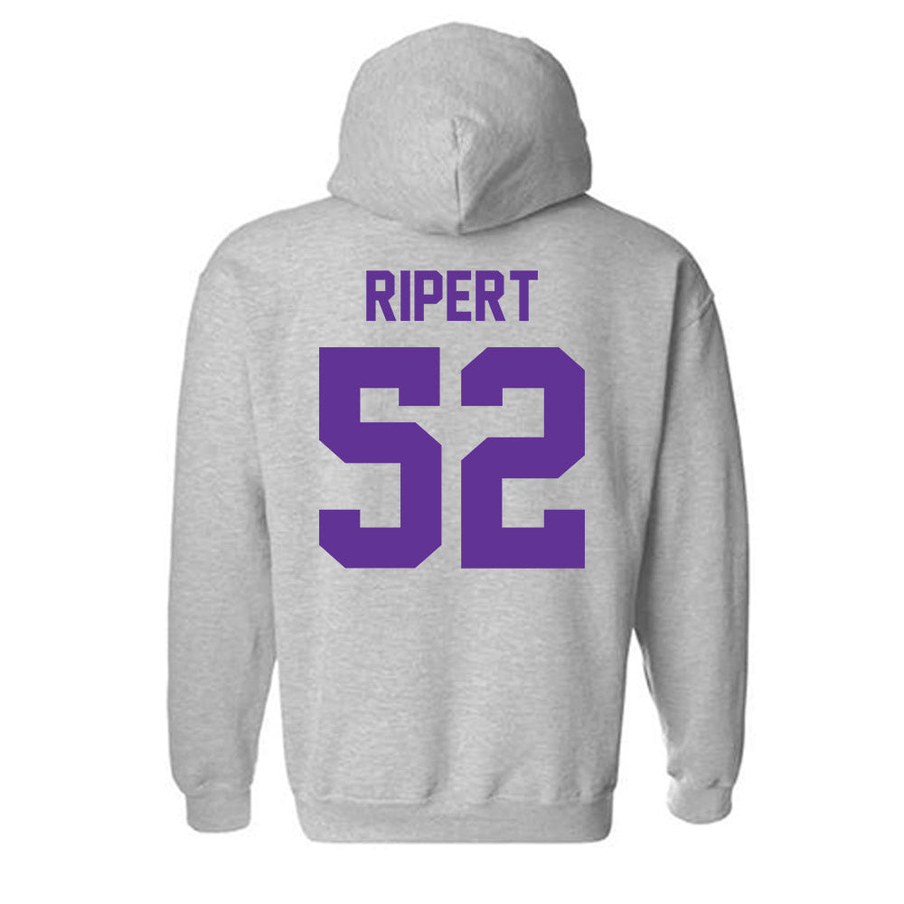 Western Carolina - NCAA Football : Manasseh Ripert - Classic Shersey Hooded Sweatshirt-1