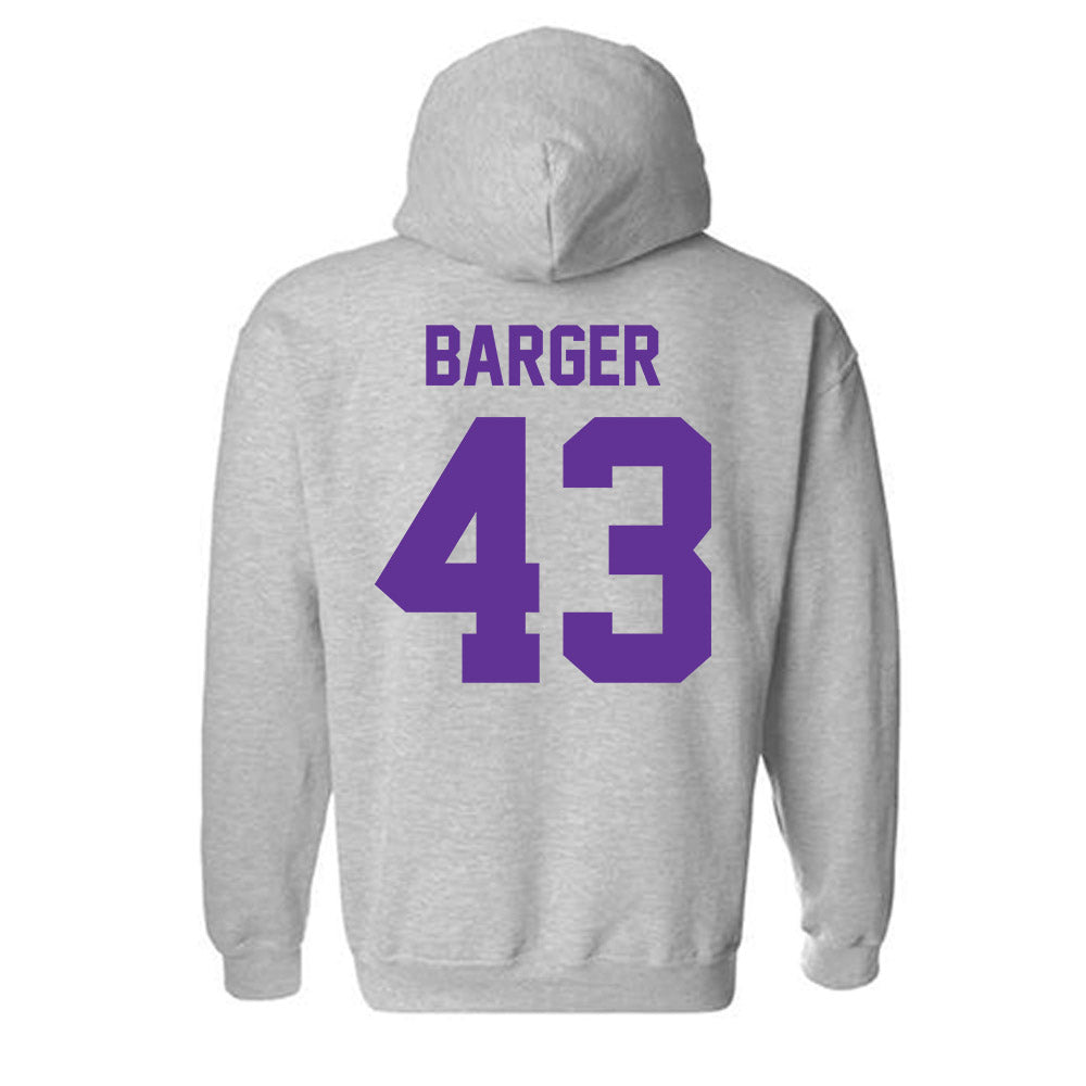 Western Carolina - NCAA Football : Braeden Barger - Classic Shersey Hooded Sweatshirt-1