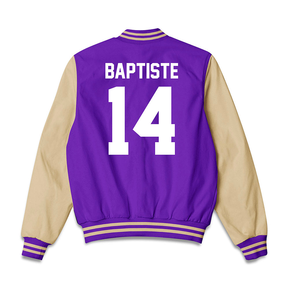Western Carolina - NCAA Football : vanier Baptiste - Bomber Jacket-1