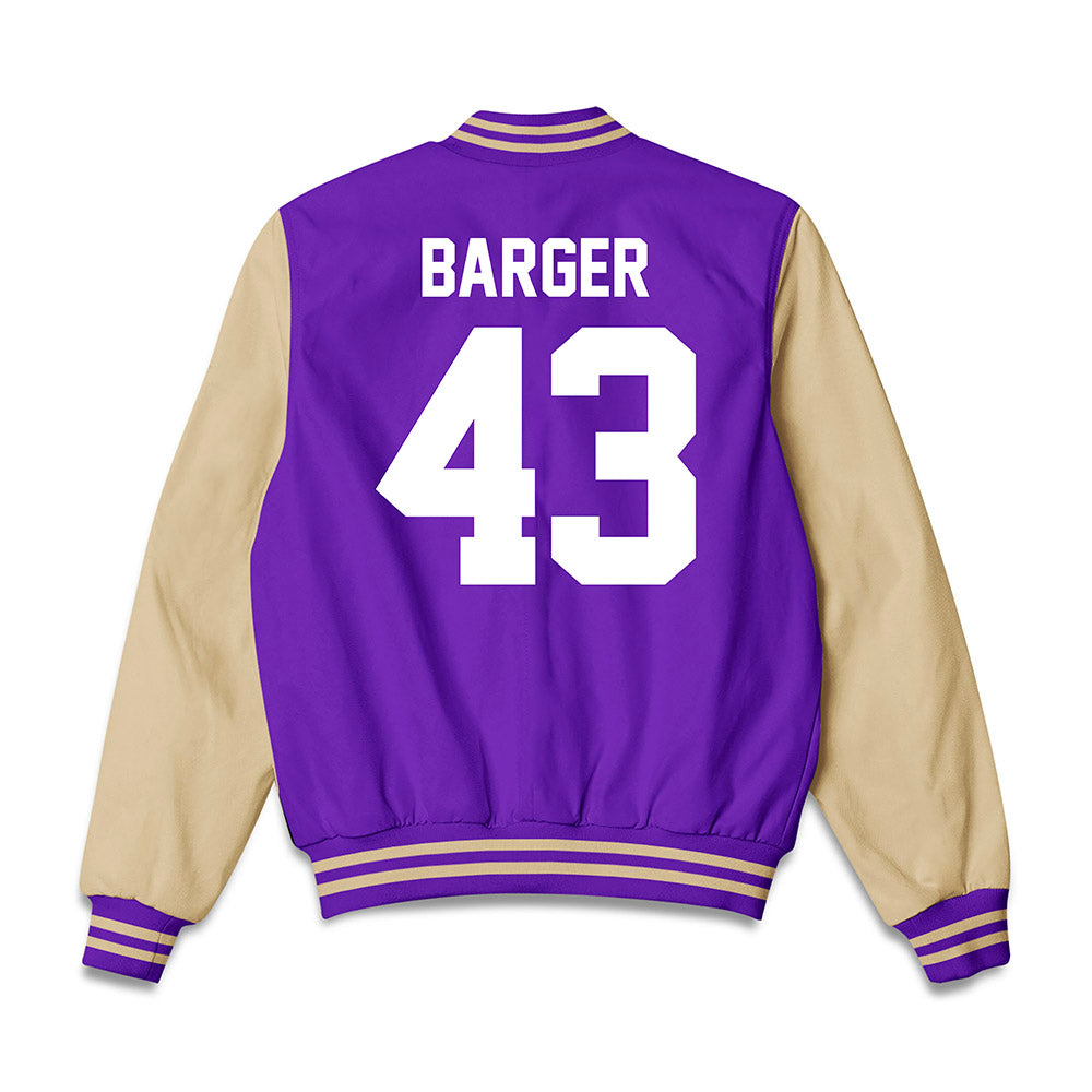 Western Carolina - NCAA Football : Braeden Barger - Bomber Jacket-1