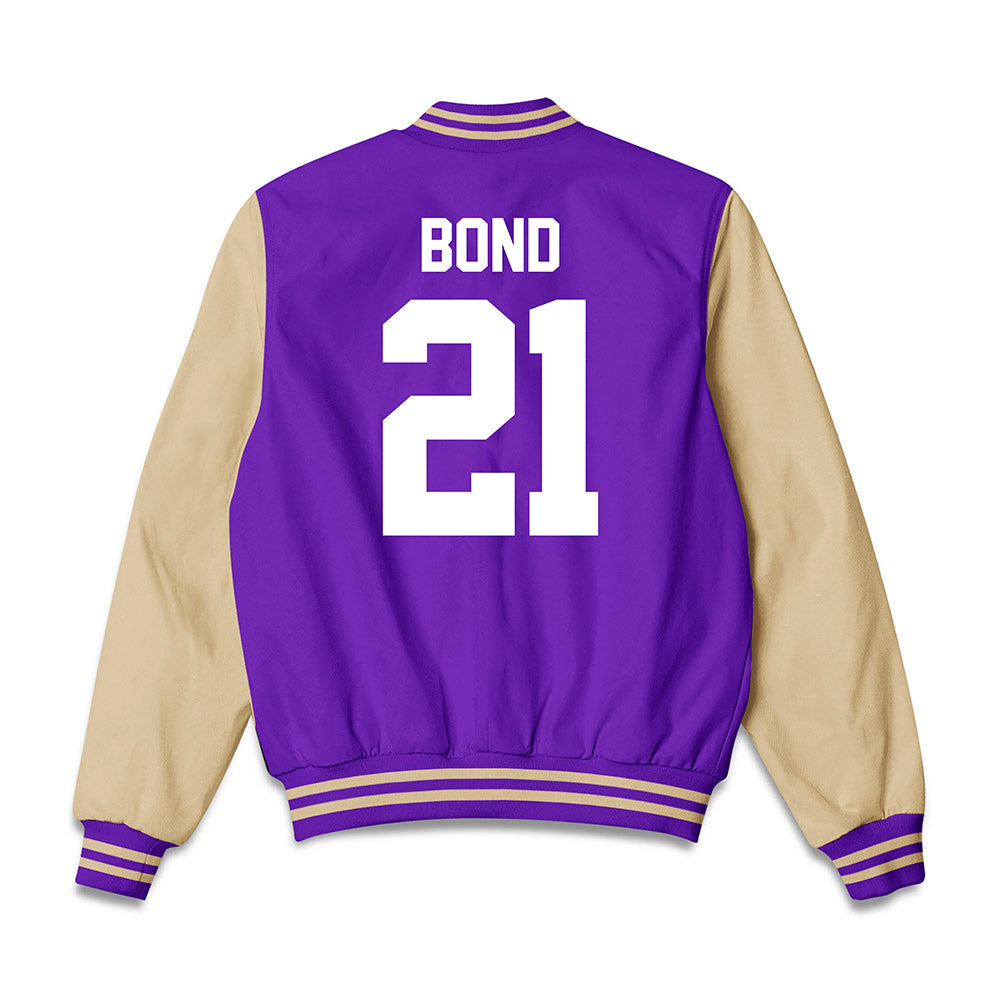 Western Carolina - NCAA Football : Jaiden Bond - Bomber Jacket-1