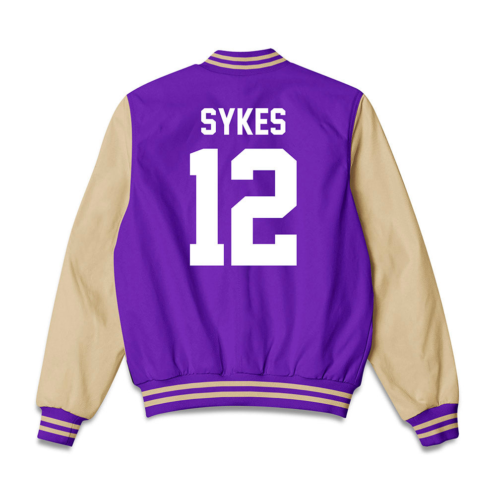 Western Carolina - NCAA Football : Hasaan Sykes - Bomber Jacket-1