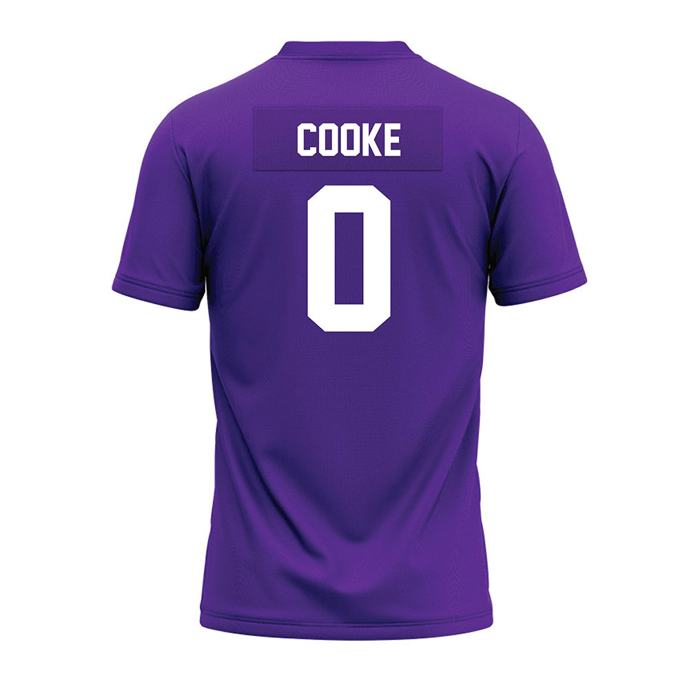 Western Carolina - NCAA Football : Cole Cooke - Premium Football Jersey-1