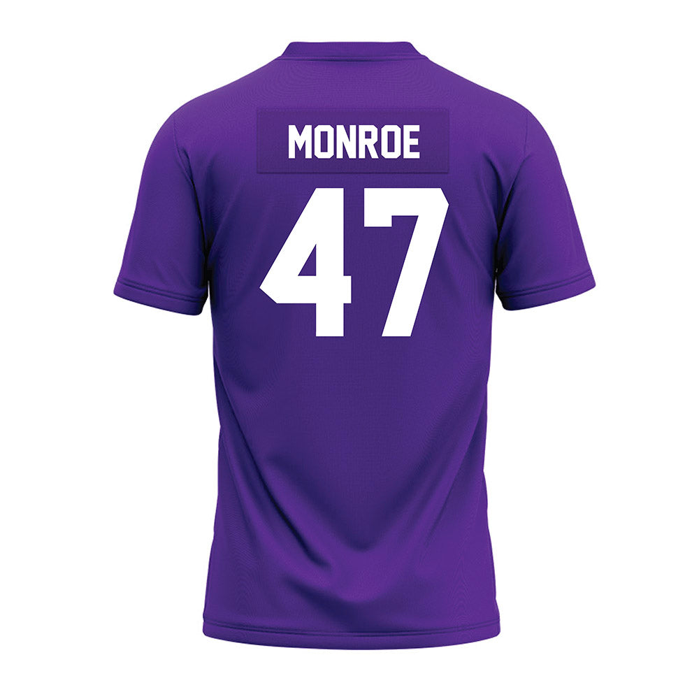 Western Carolina - NCAA Football : Blue Monroe - Premium Football Jersey-1