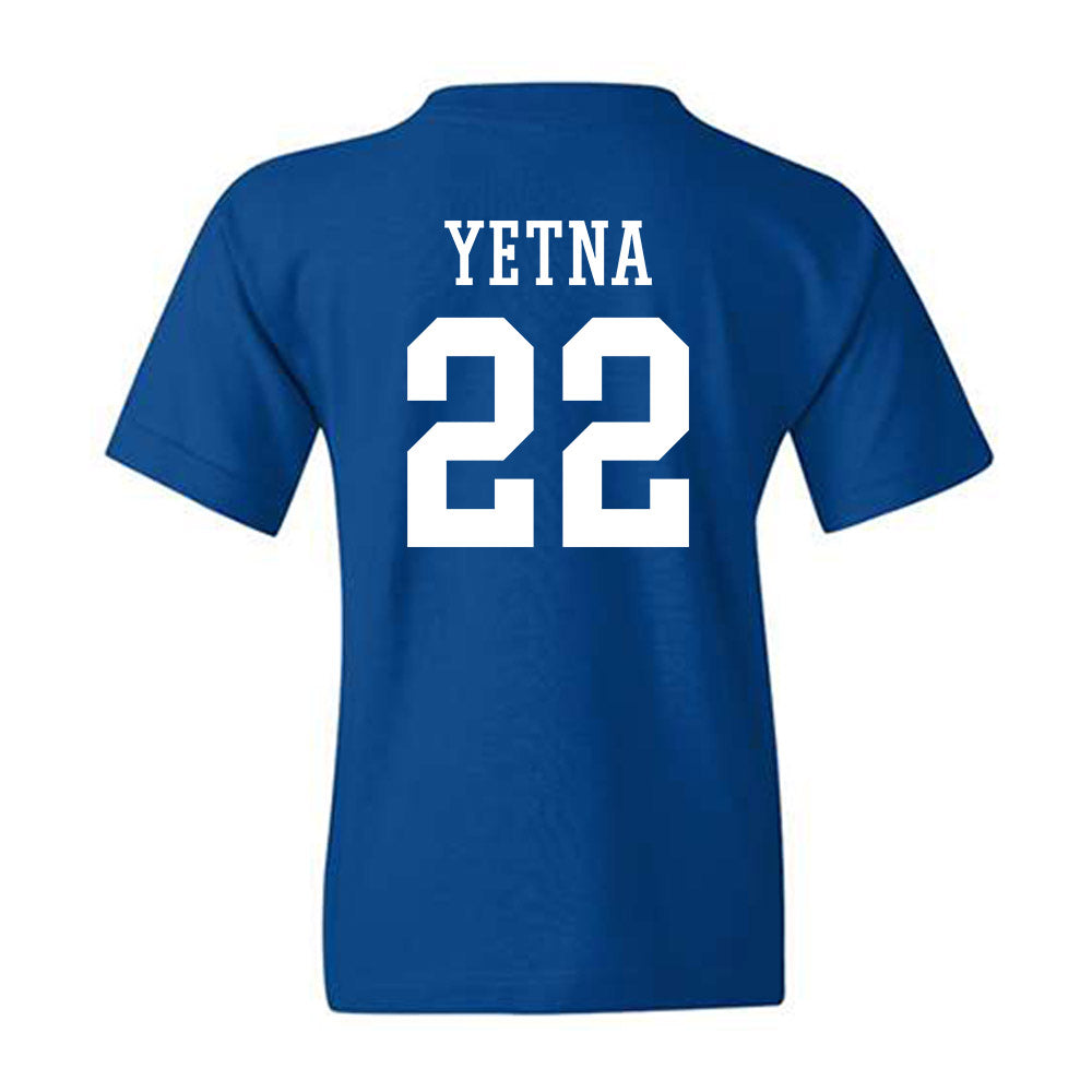 Texas A&M Corpus Christi - NCAA Men's Basketball : Franck Yetna - Classic Shersey Youth T-Shirt-1