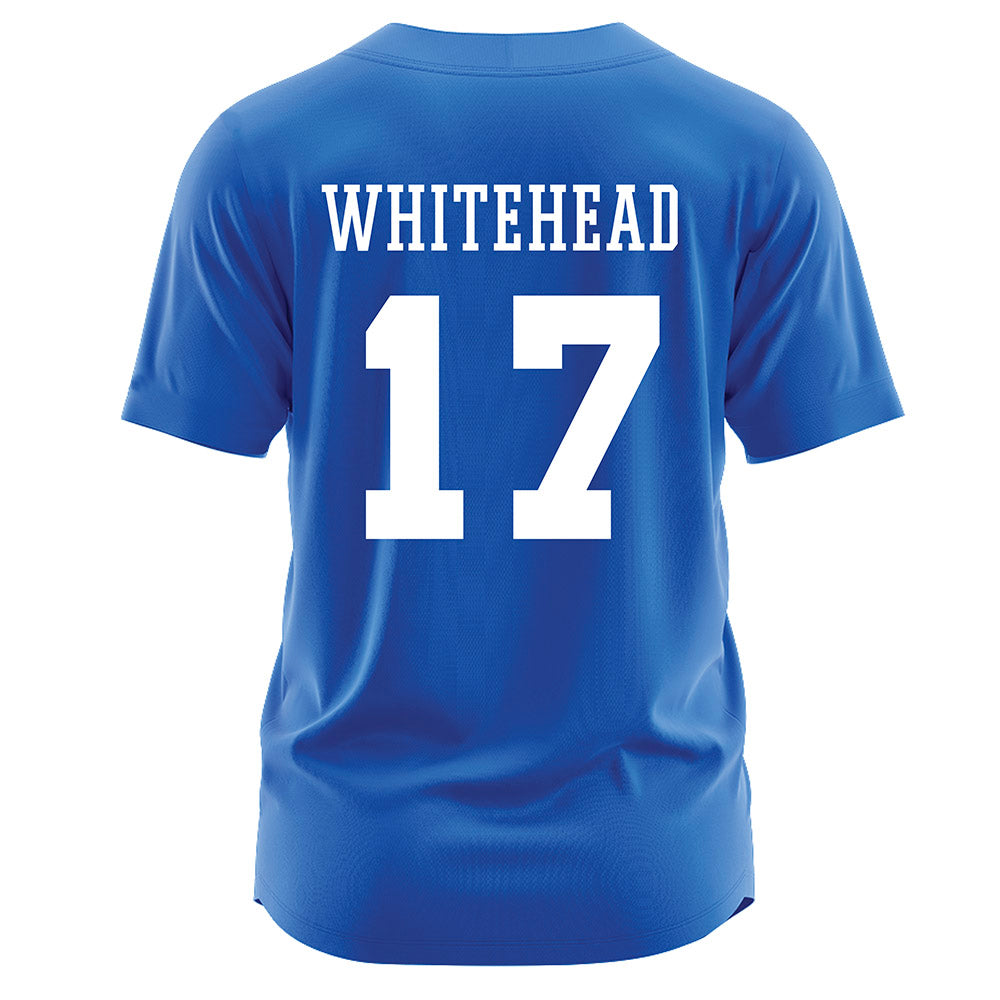 Texas A&M Corpus Christi - NCAA Softball : Josie Whitehead - Royal Jersey-1