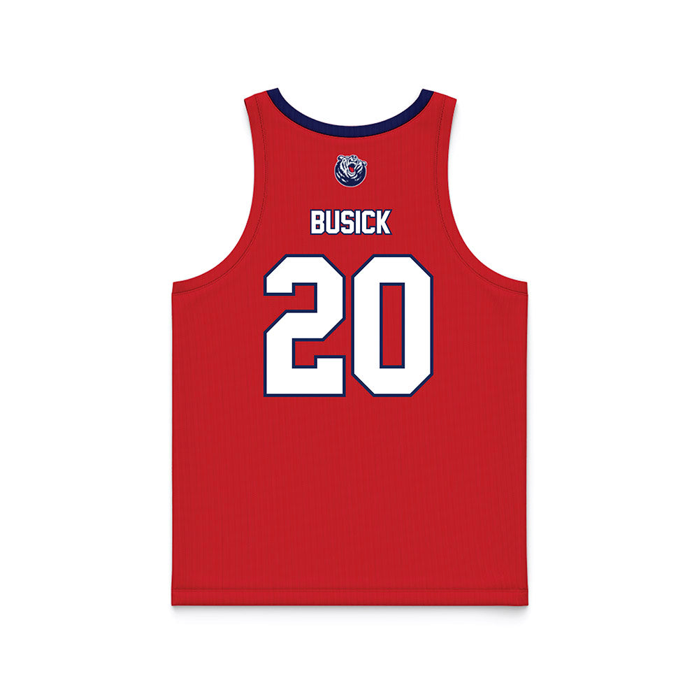 Belmont - NCAA Women's Basketball : Jacee Busick - Red Basketball Jersey