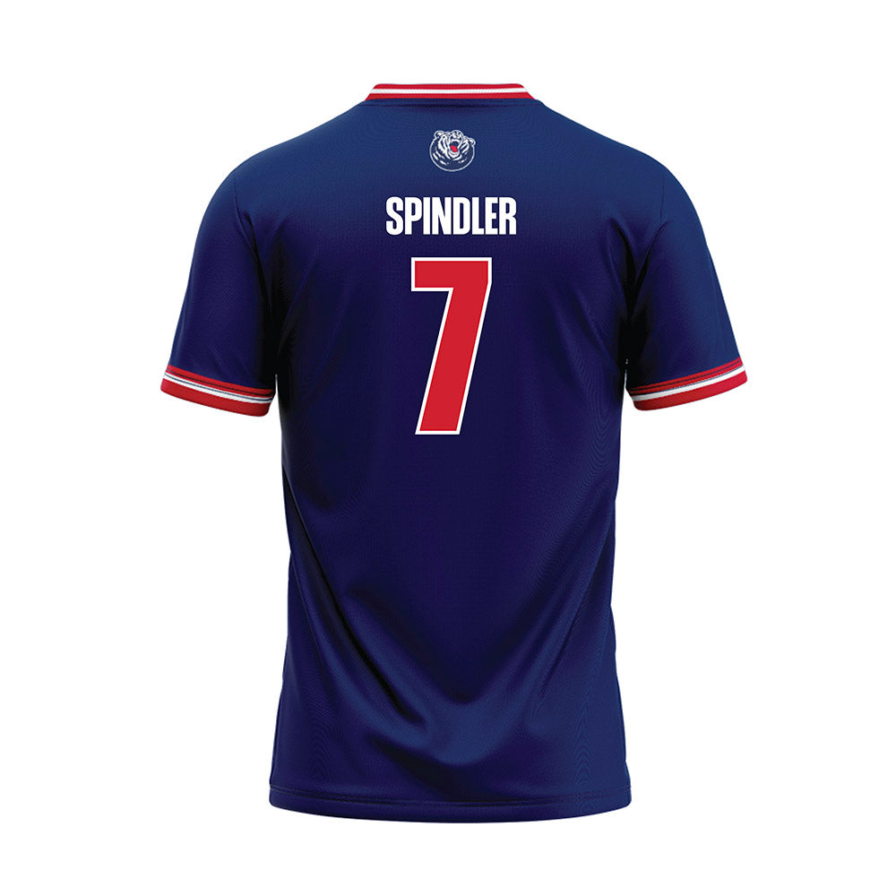 - NCAA Softball : Rylee Spindler - Navy Baseball Jersey-1
