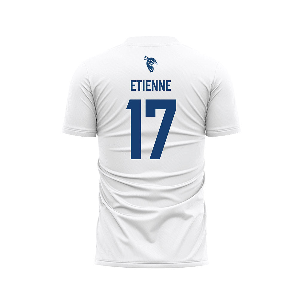 Saint Peter's - NCAA Men's Soccer : Omre Etienne - White Soccer Jersey-1