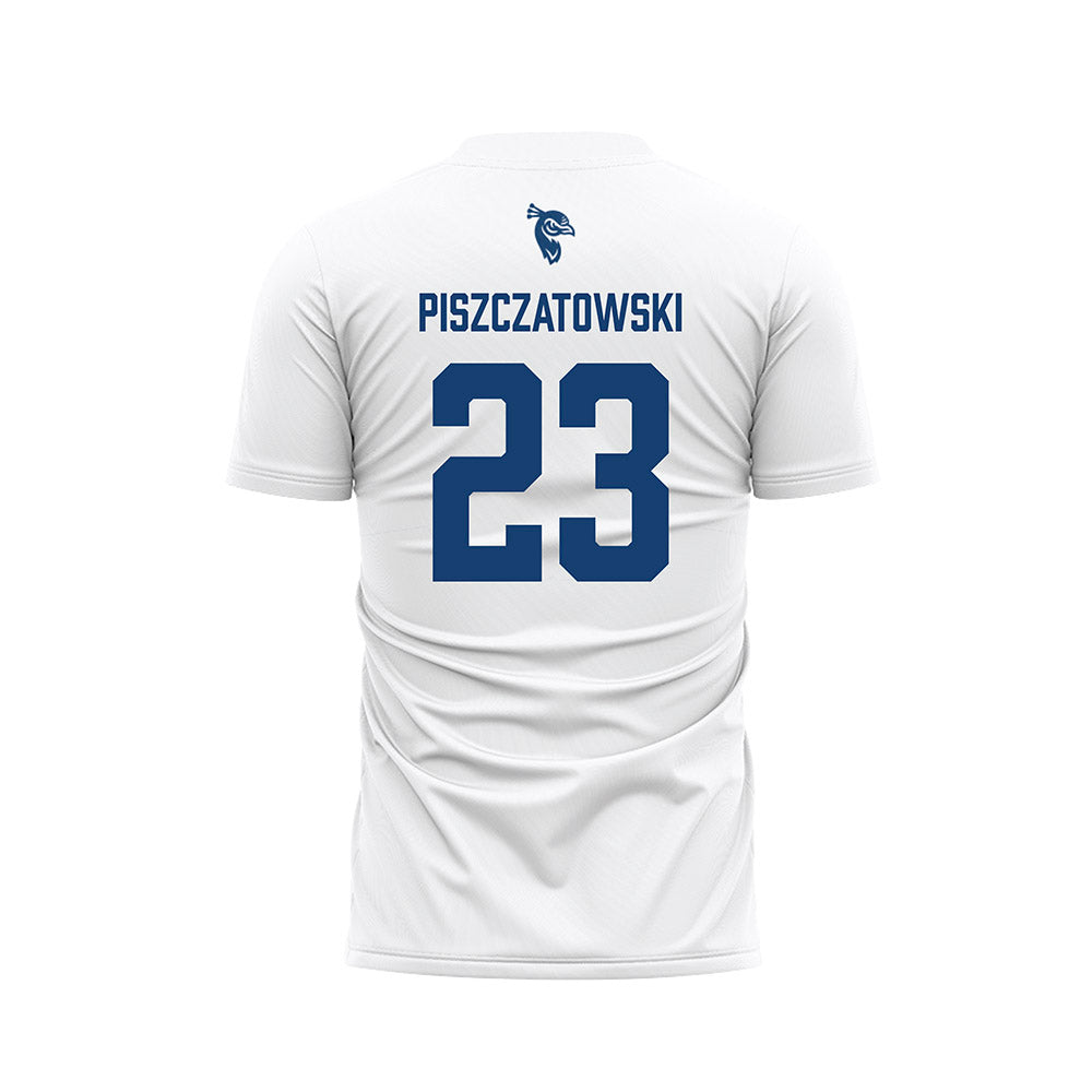 Saint Peter's - NCAA Men's Soccer : Jakub Piszczatowski - White Soccer Jersey-1