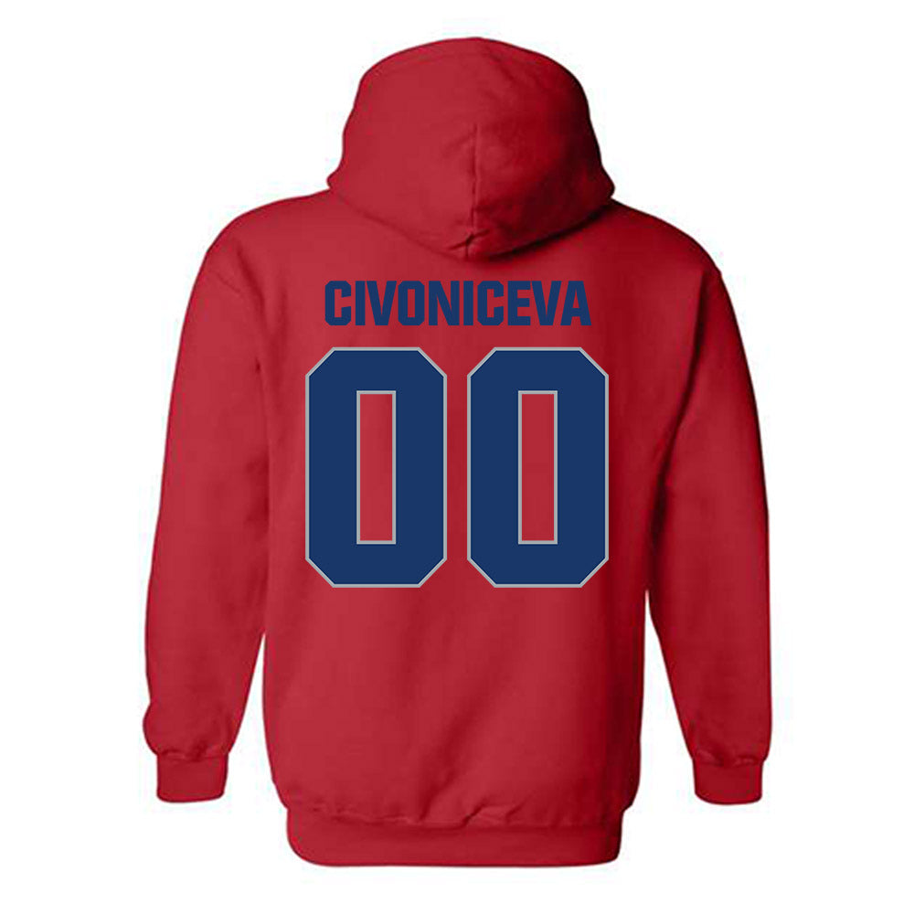 Francis Marion - NCAA Softball : Tallulah Civoniceva - Hooded Sweatshirt-1