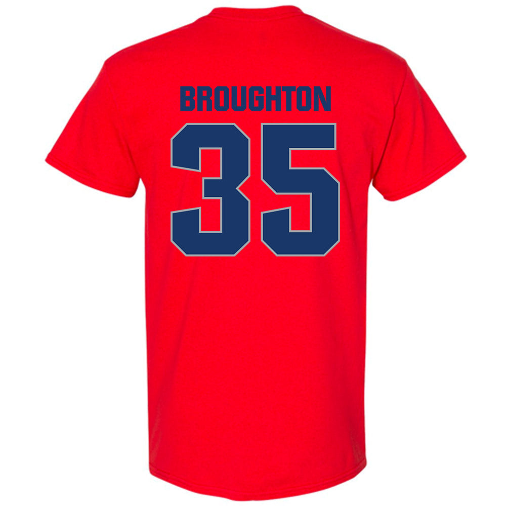 Francis Marion - NCAA Men's Basketball : Jaden Broughton - T-Shirt-1