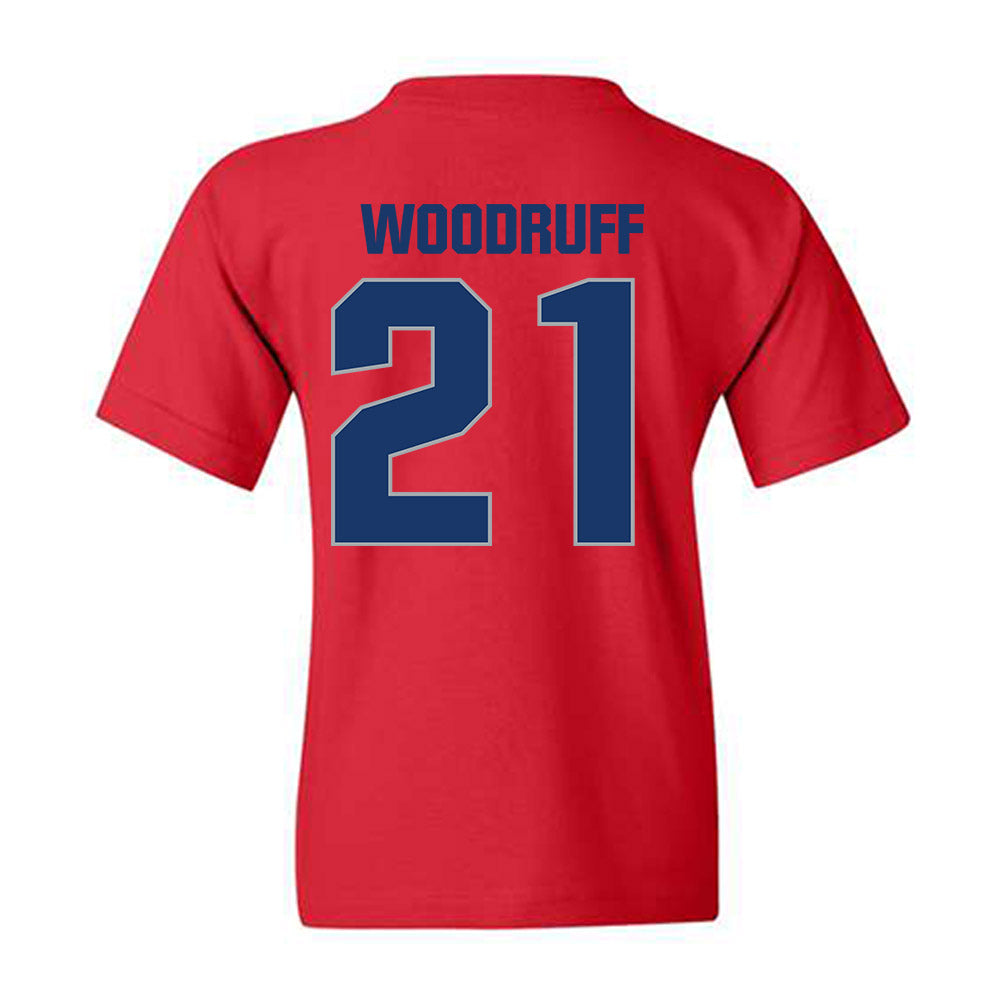 Francis Marion - NCAA Baseball : Daemon Woodruff - Youth T-Shirt-1