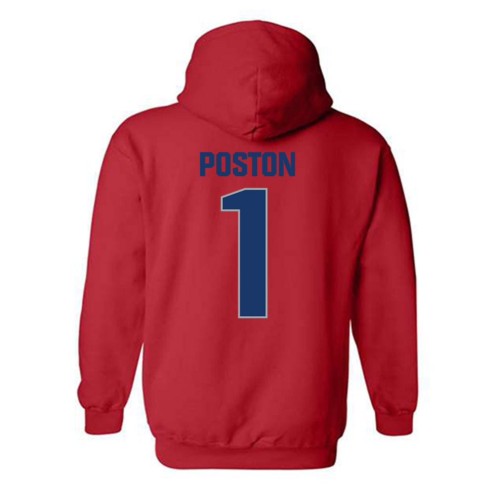 Francis Marion - NCAA Softball : Alyssa Poston - Hooded Sweatshirt-1