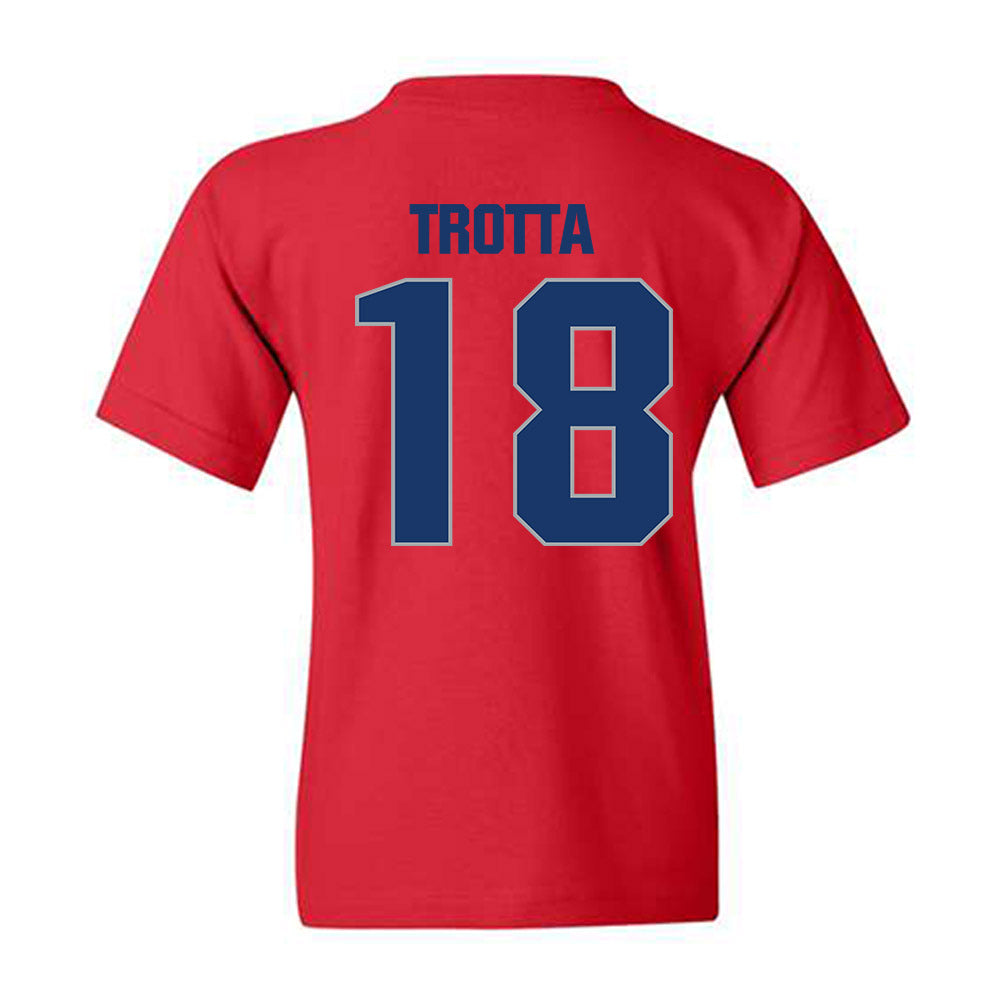 Francis Marion - NCAA Acrobatics & Tumbling : Mia Trotta - Youth T-Shirt-1